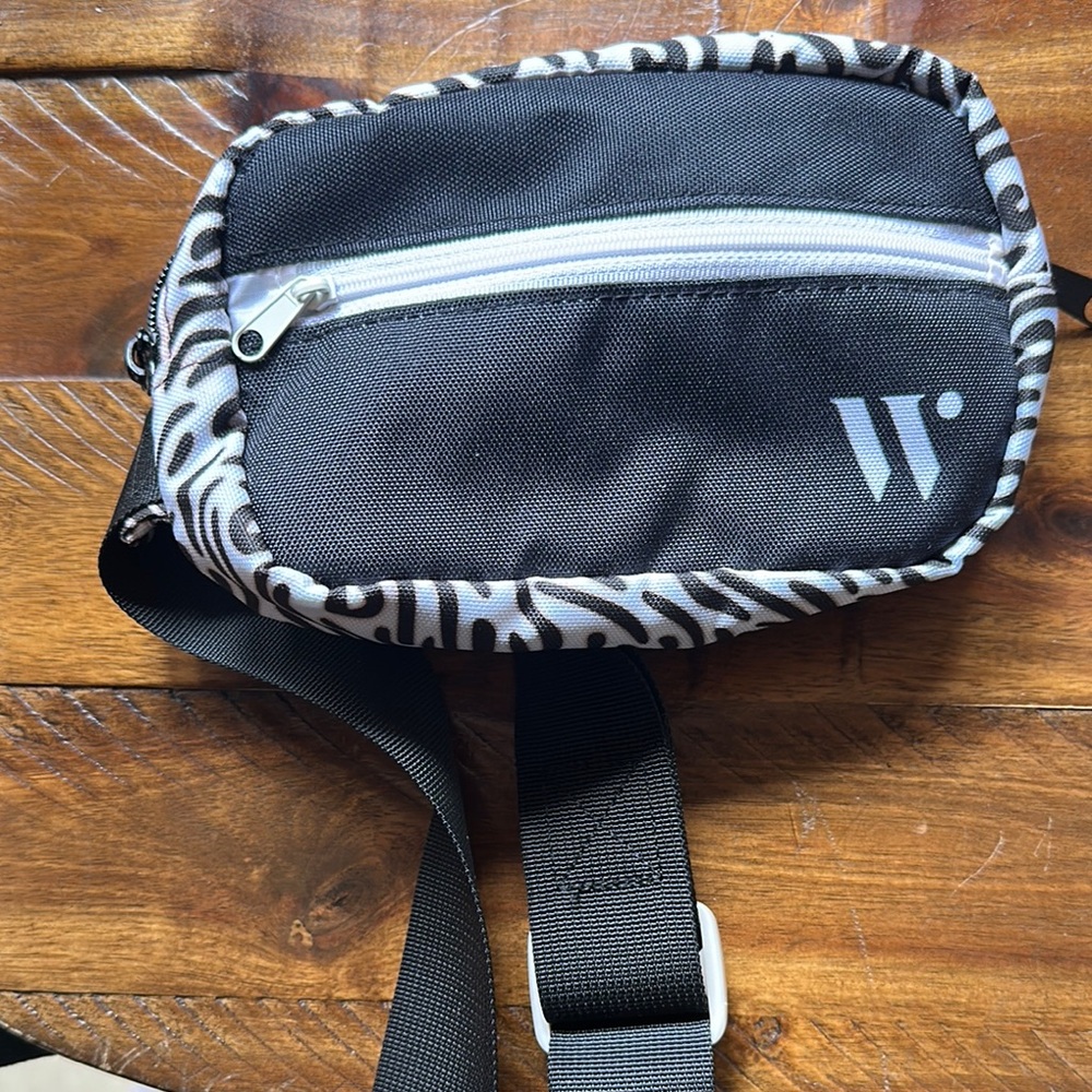 Stylish Zebra Print Belt Bag